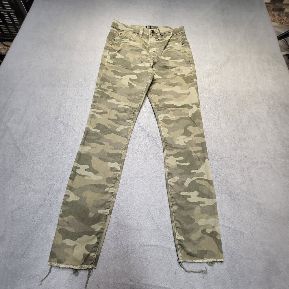 Gap Jeans Womens 2 Camo True Skinny Leg Distressed Stretch Denim